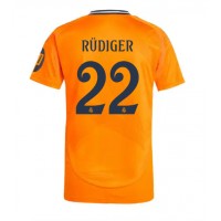 Real Madrid Antonio Rudiger #22 Replica Away Shirt 2024-25 Short Sleeve